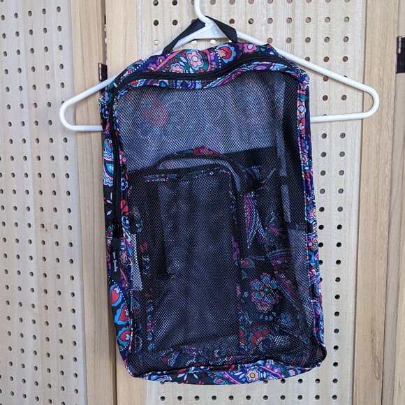 NWT Vera Bradley packing cubes, set of 3, mesh with zipper, 3 different sizes - Picture 2 of 14